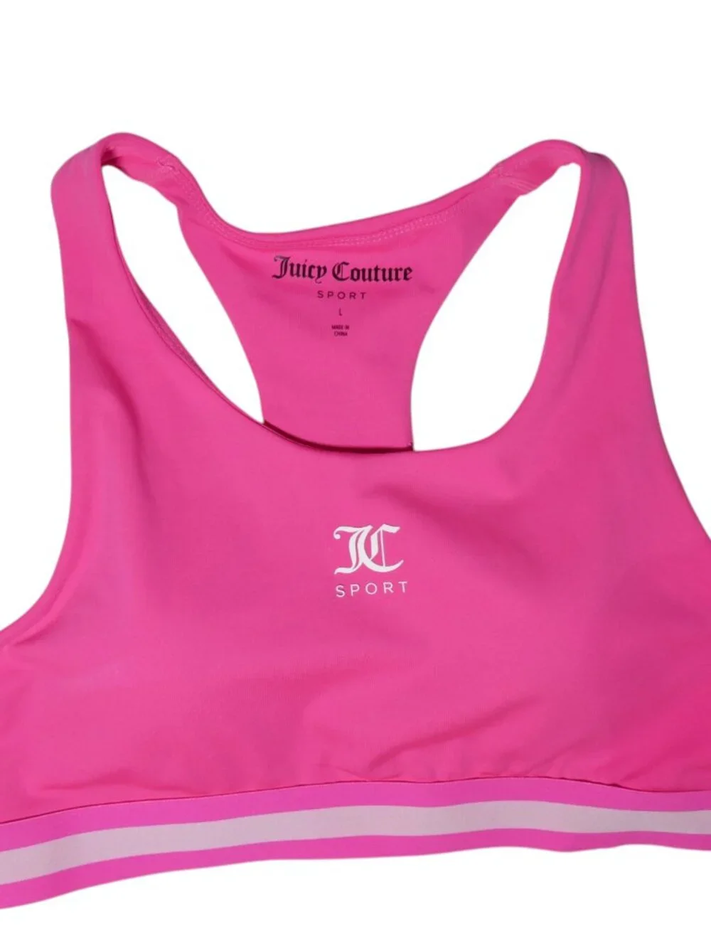 Juicy Couture‎ Pink Tennis Set Top & Skirt Two Piece JC257258S Size Large